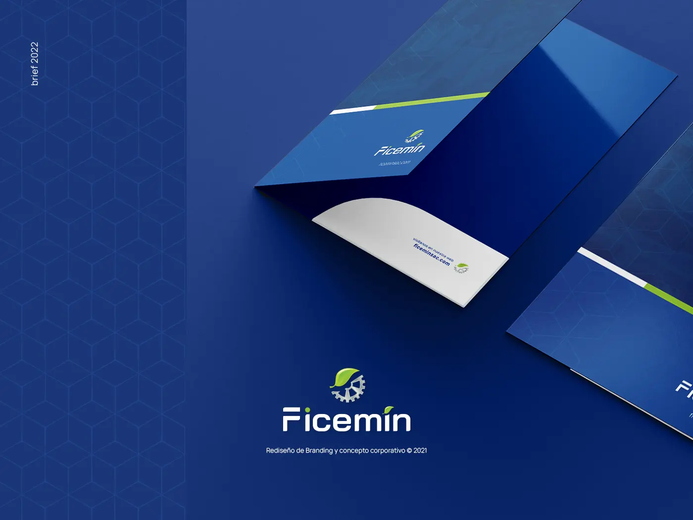 Tony Hall - Diseño de branding y pagina web Ficemin